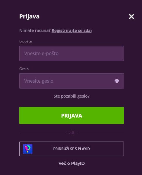 Malina Casino Login