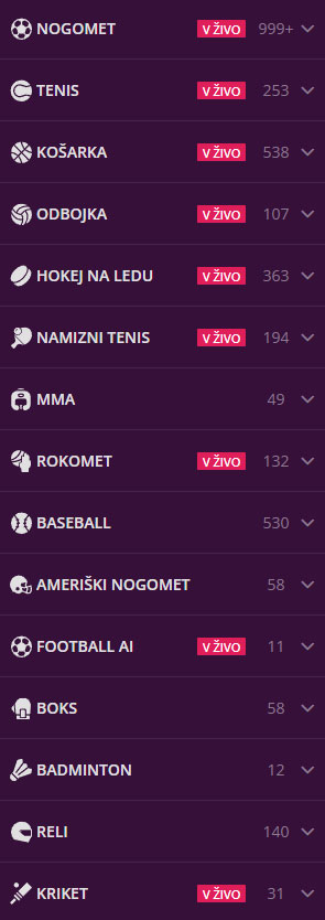 Malina Casino Sports Betting Opt