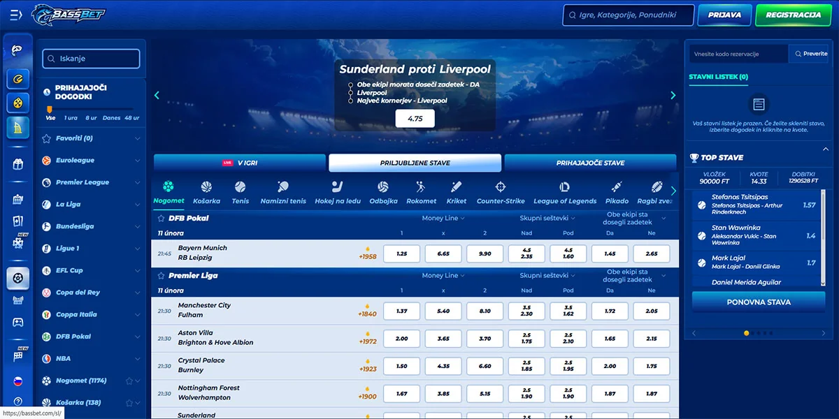 BassBet Casino Sports Betting