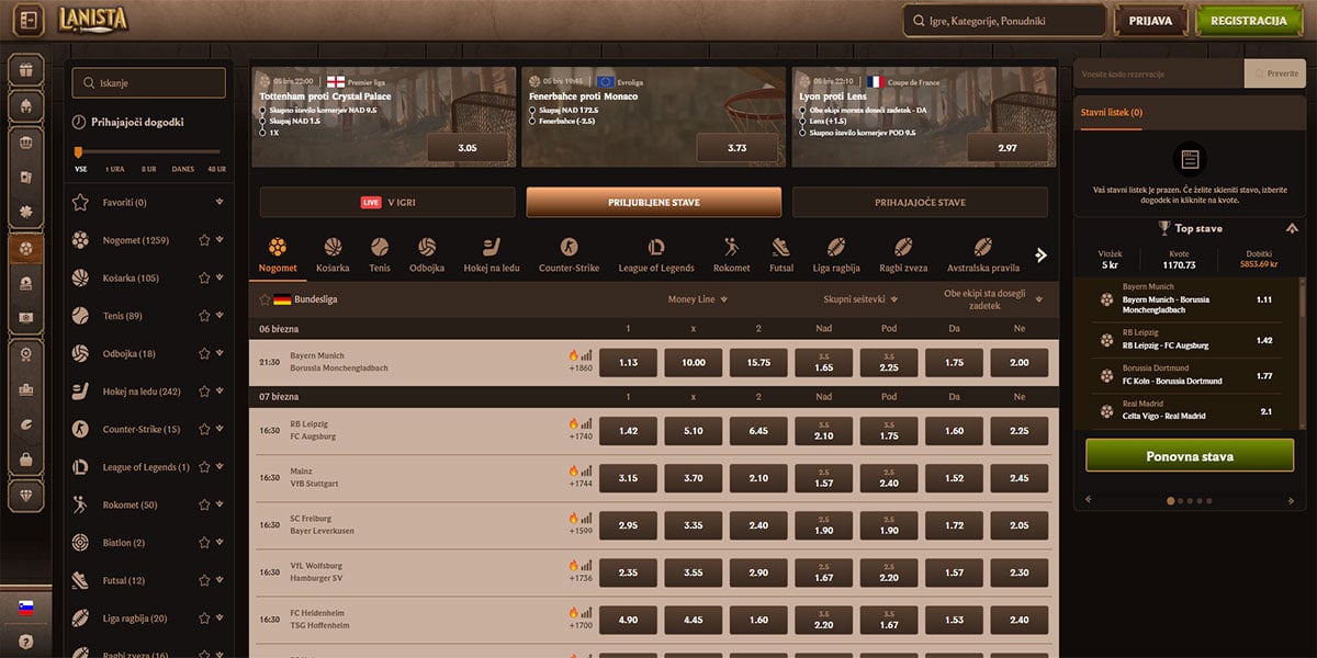 Lanista Sports-Betting