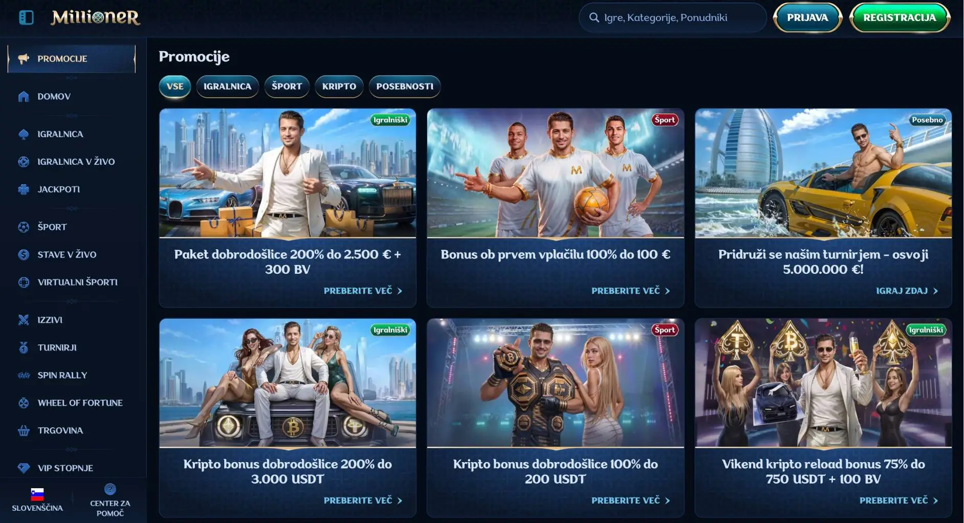 Millioner Casino Promos