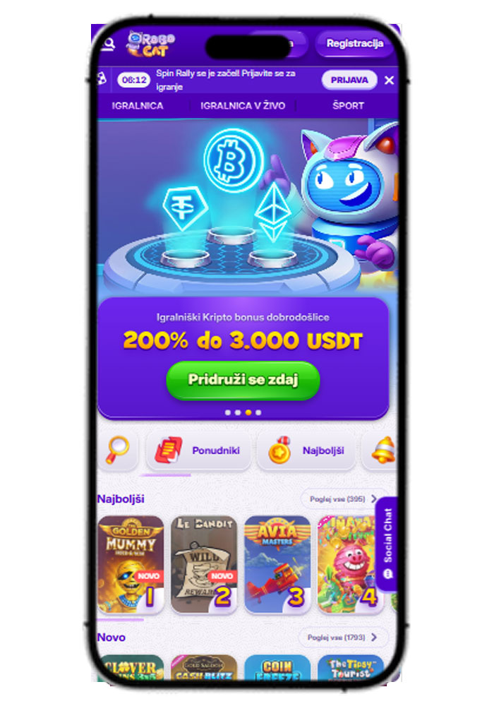 Robocat Casino Mobile
