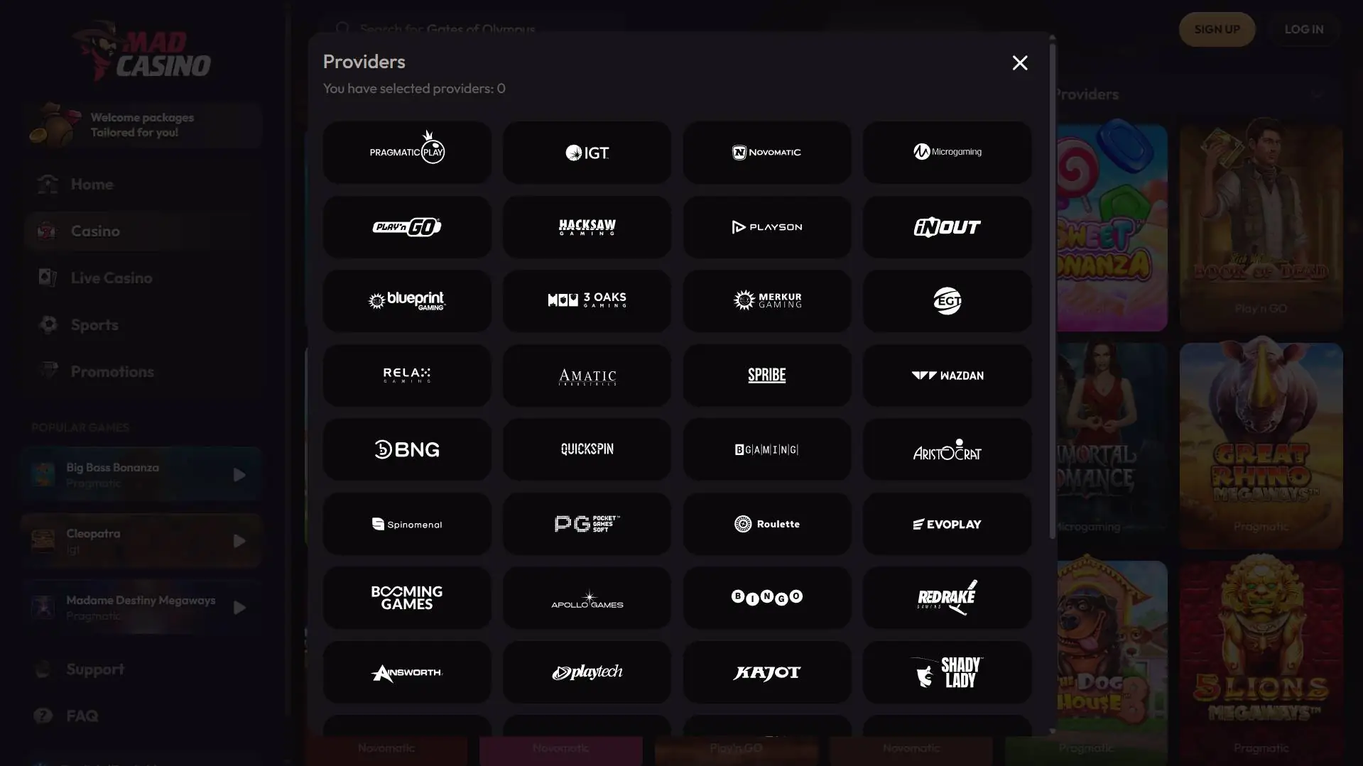Mad-Providers