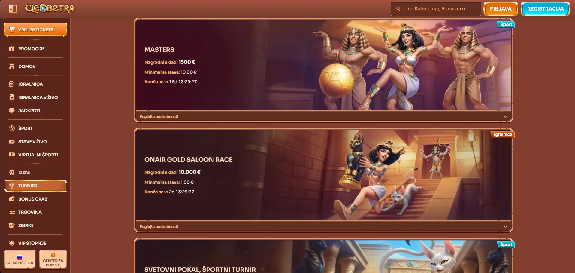 Cleobetra-Casino-Tournaments