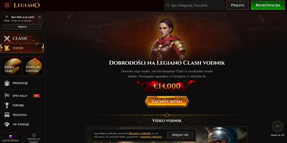 Legiano Casino Clash Guide