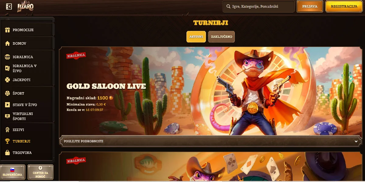 Lizaro Casino Tournaments