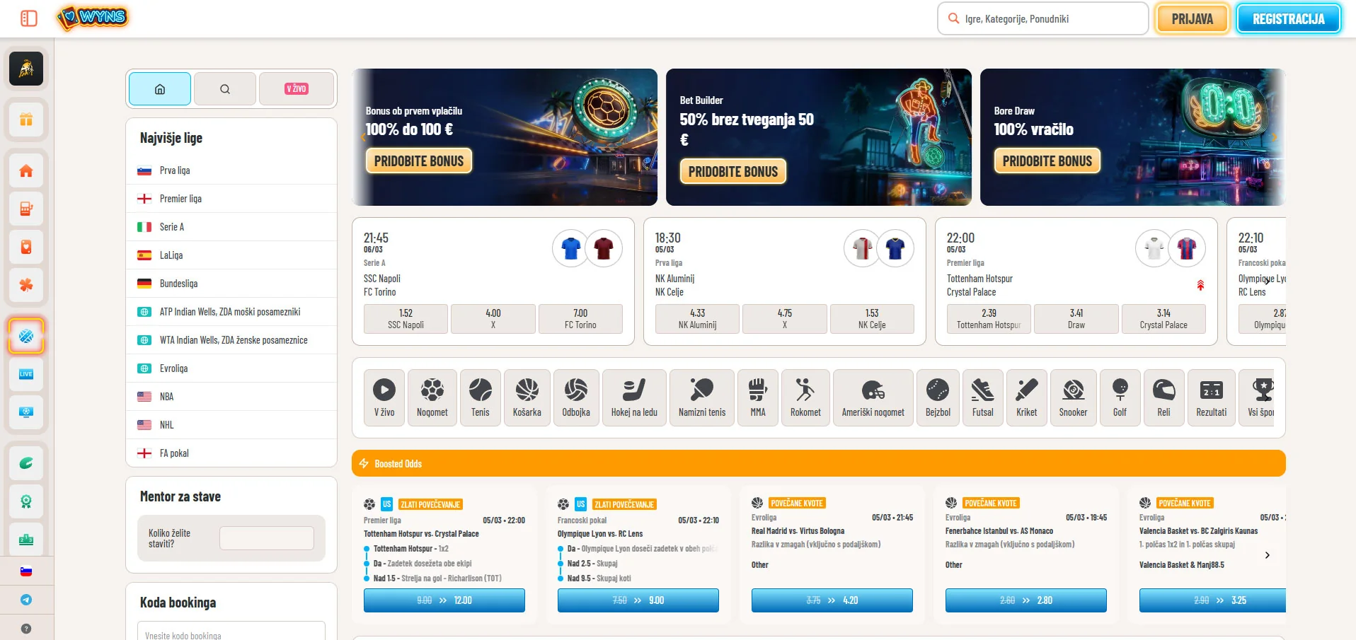 Wyns Sports-Betting
