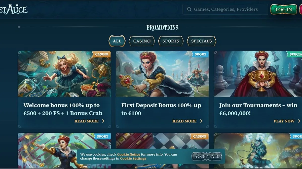 betalice casino promotions
