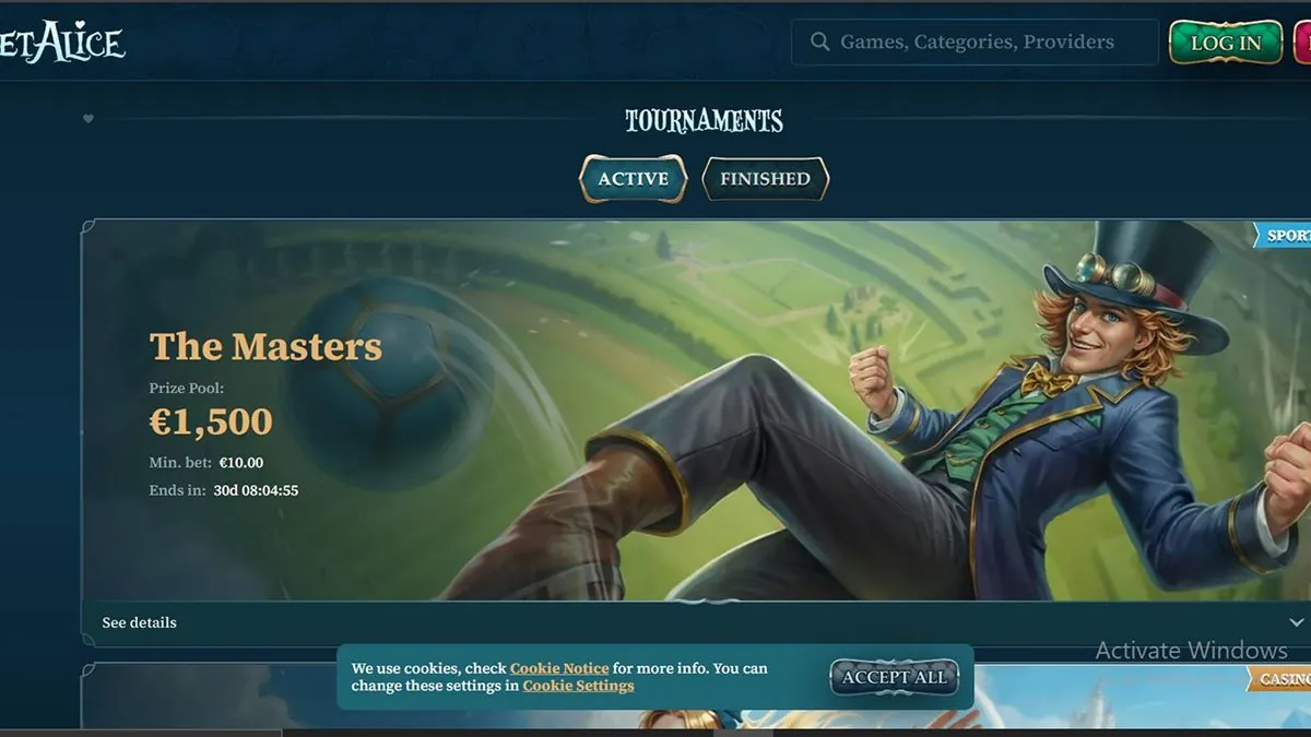 betalice casino tournaments