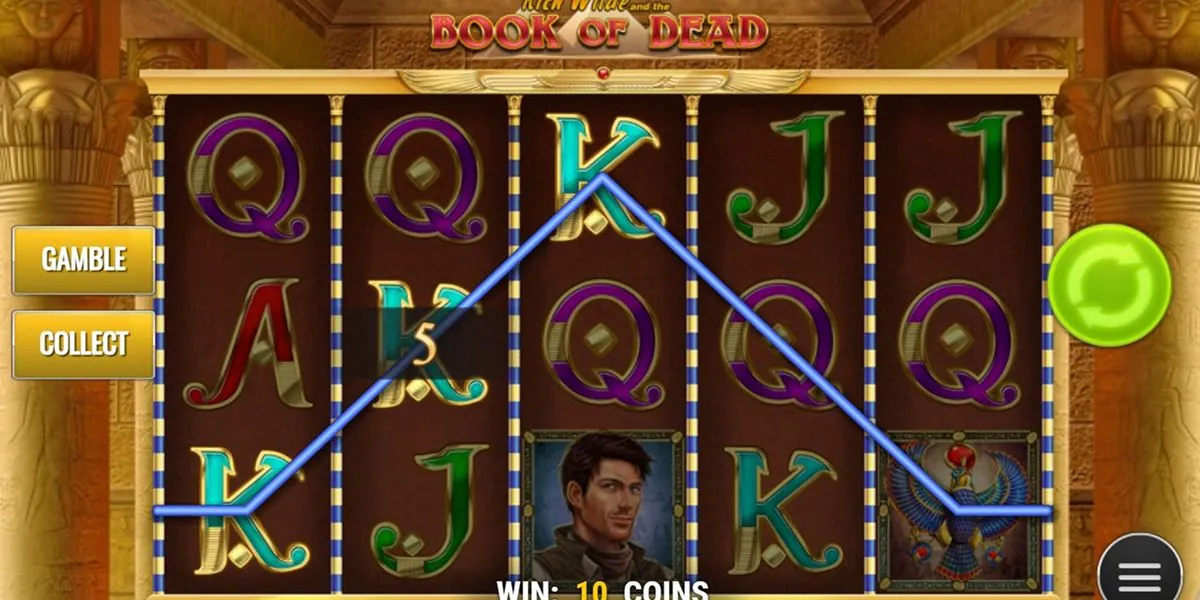 book of dead winning combination 1