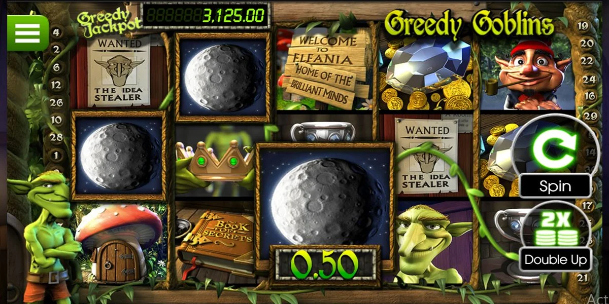 greedy goblins winning combination 1