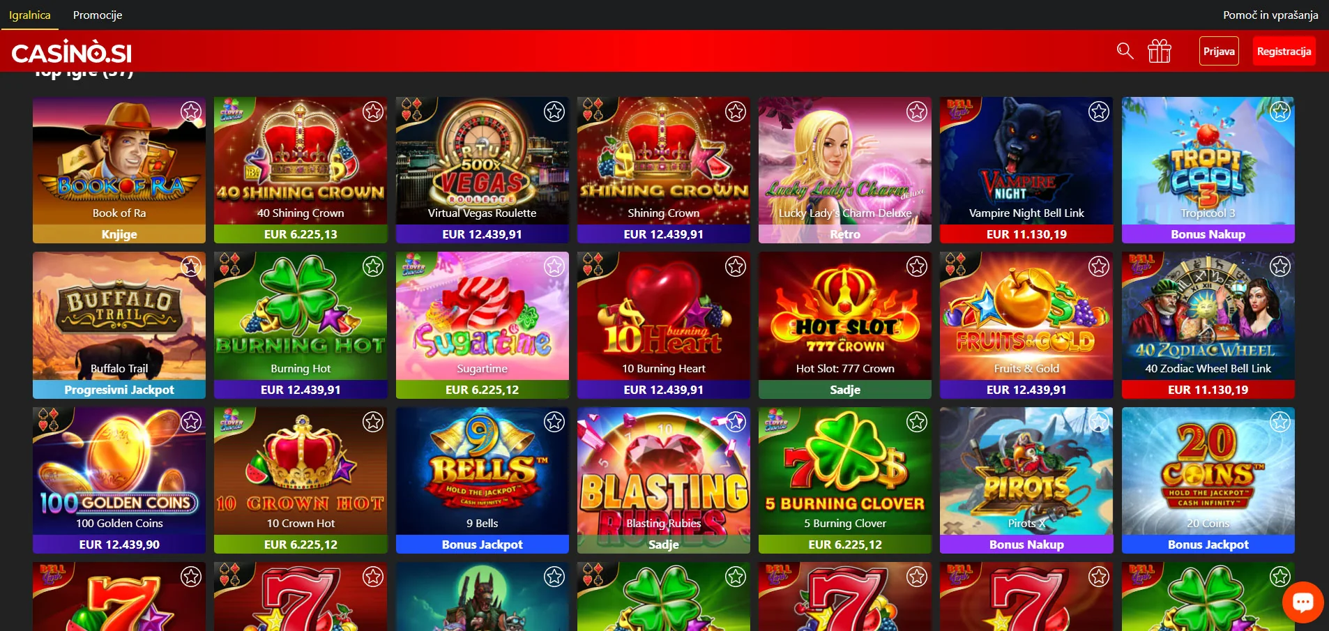 Casino.si Slot-Games