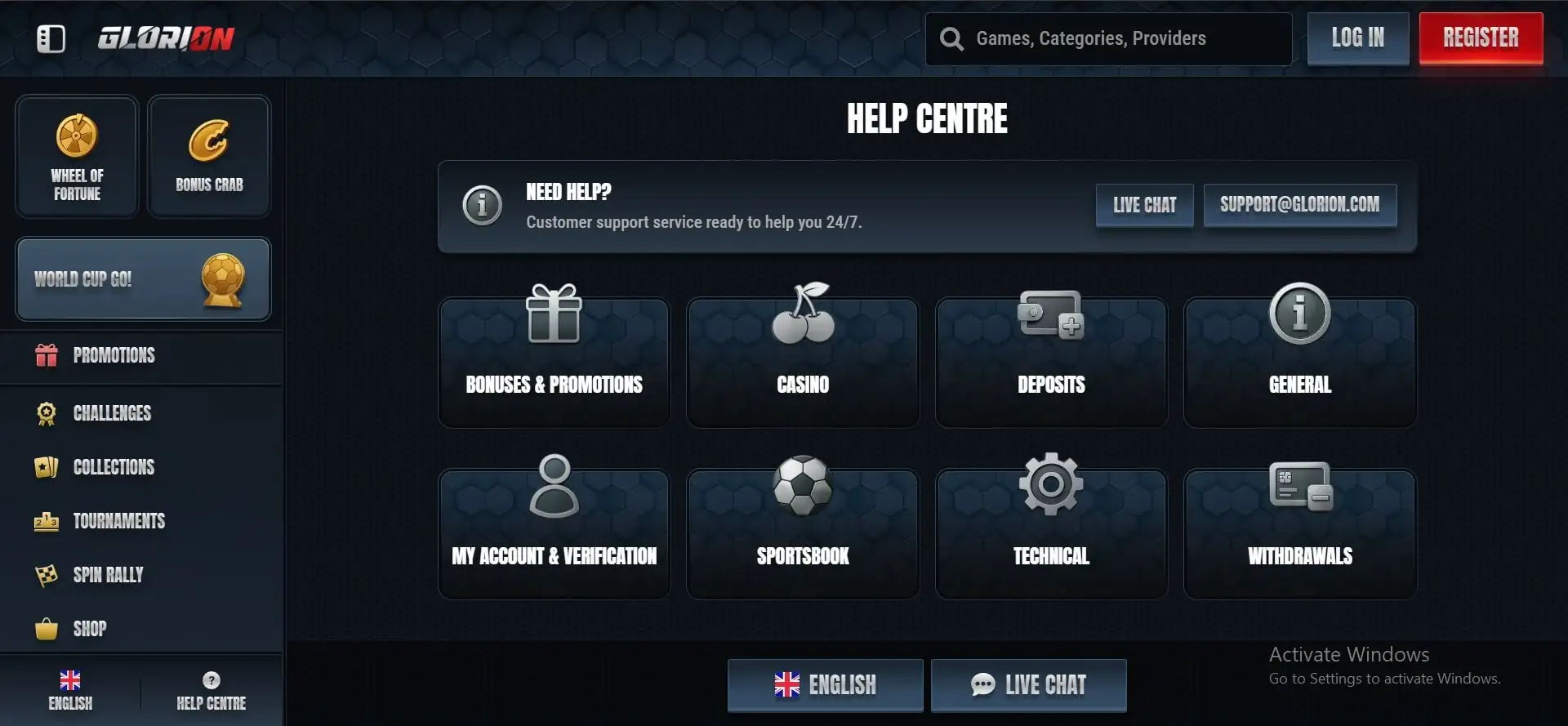 glorion-casino-help-centre