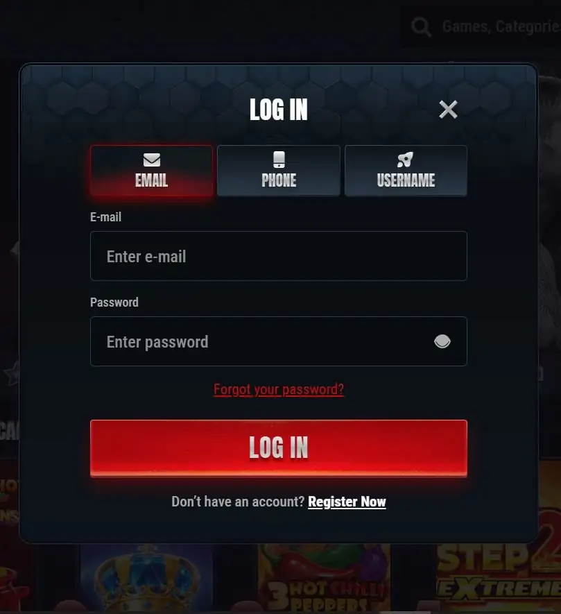 glorion-casino-login